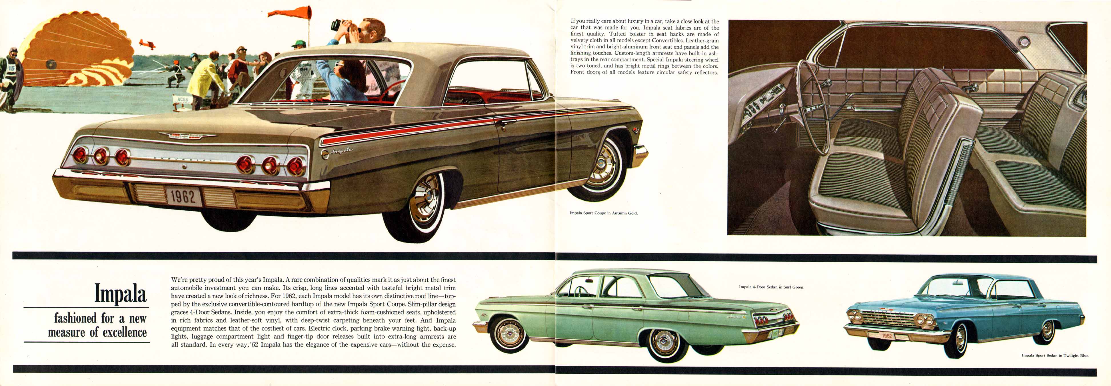 1962 Chevrolet Full-Size Brochure Page 4